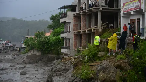 Imágenes de la devastación causada por las inundaciones de Nepal. Imágenes de la devastación causada por las inundaciones de Nepal.