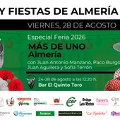 Feria de Almería 2026: una noche de grandes citas el viernes 28 Feria de Almería 2026: una noche de grandes citas el viernes 28