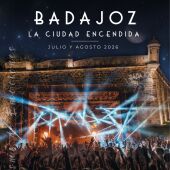 Badajoz despide este fin de semana la programación de la Ciudad Encendida con música y un espectáculo de fuego