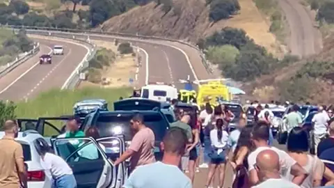 Un motorista de 51 años fallece en un accidente de tráfico en la A-5, cerca de Escurial Un motorista de 51 años fallece en un accidente de tráfico en la A-5, cerca de Escurial