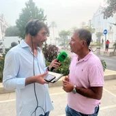 Rafa Latorre entrevista a Enrique Roviralta, presidente del Colegio de Médicos en Ceuta/ Rafa Sanz del Río Rafa Latorre entrevista a Enrique Roviralta, presidente del Colegio de Médicos en Ceuta/ Rafa Sanz del Río
