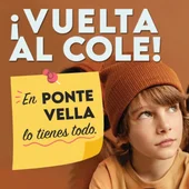 Vuelta al cole en CC Ponte Vella Vuelta al cole en CC Ponte Vella