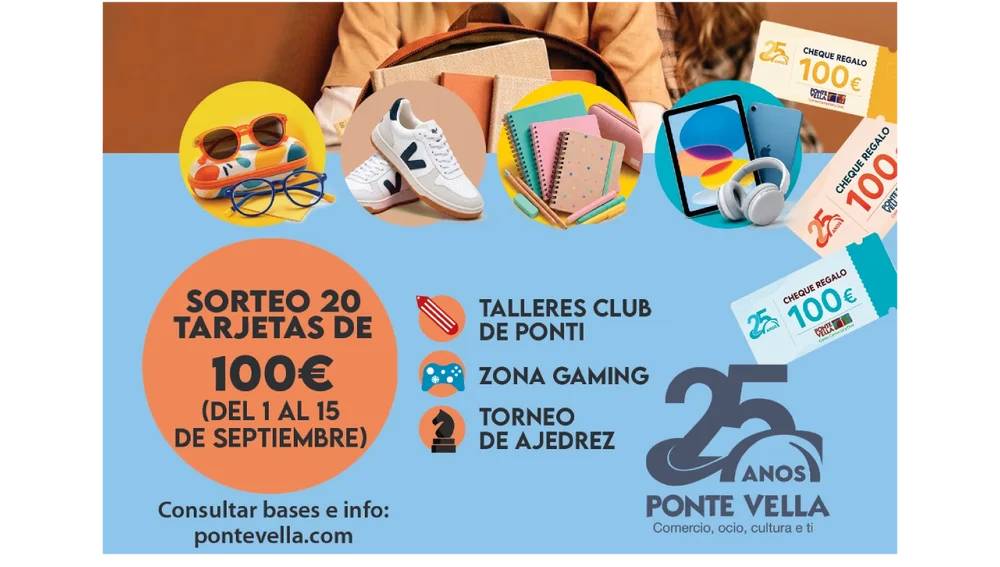 Vuelta al cole en CC Ponte Vella Vuelta al cole en CC Ponte Vella