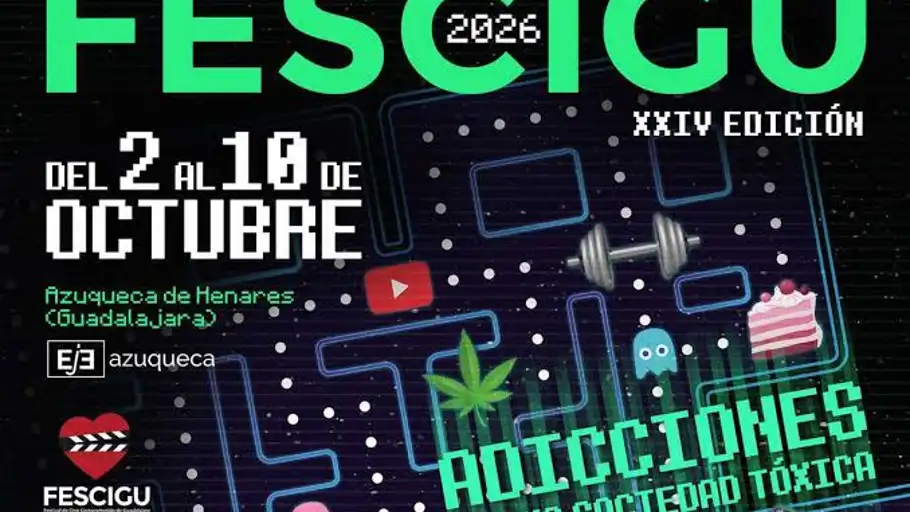 Cartel Festival de Cine "FESCIGU" 2026 Cartel Festival de Cine "FESCIGU" 2026