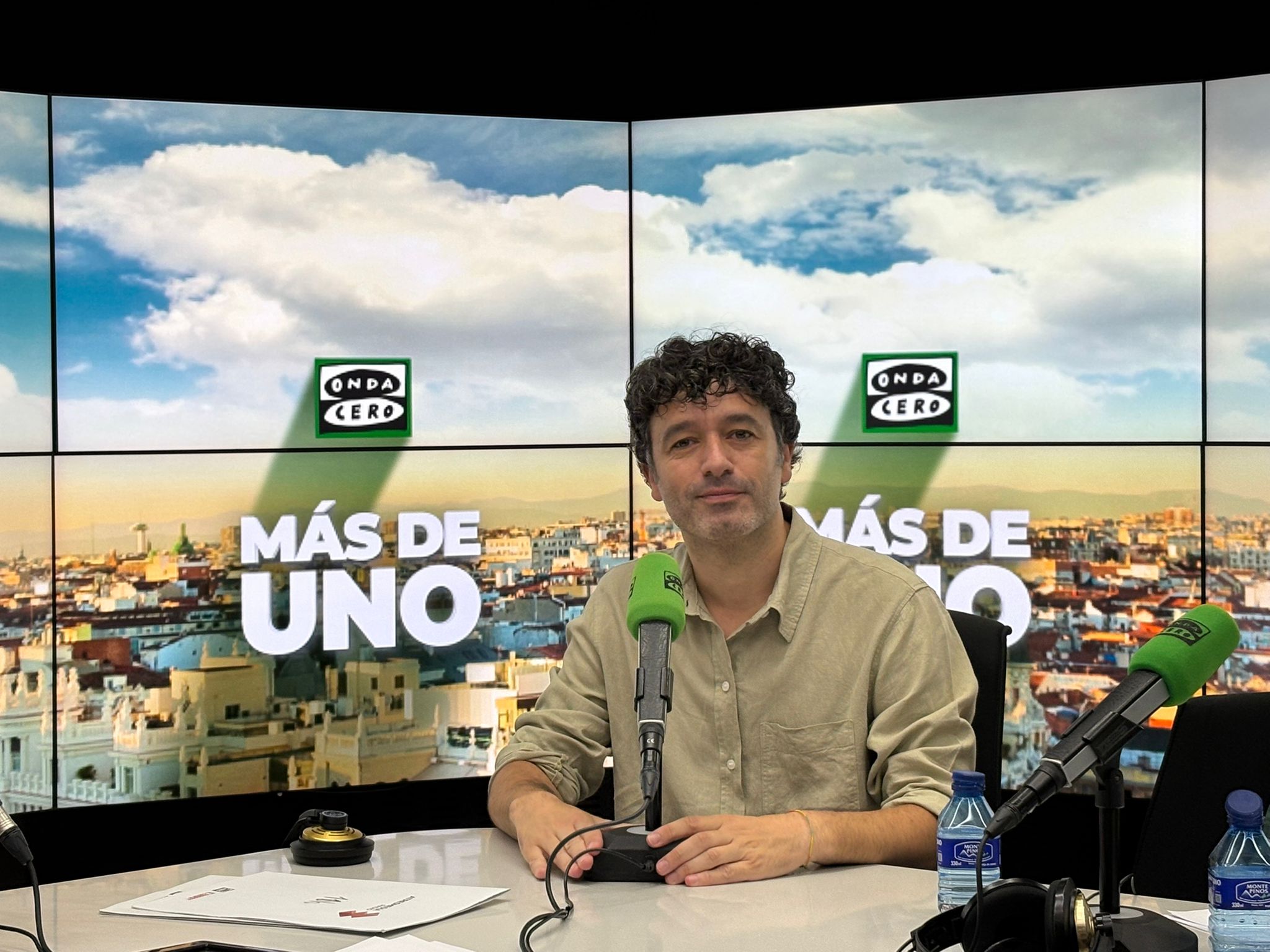 El director de cine Rodrigo Sorogoyen, en Más de uno, con Alsina El director de cine Rodrigo Sorogoyen, en Más de uno, con Alsina
