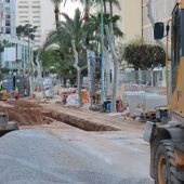 Benidorm reanudará mañana las obras de renovación integral de las infraestructuras de la avenida Montecarlo