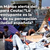 Joaquín Manso alerta del riesgo para Ceuta: "Lo más preocupante es la erosión de su percepción como ciudad española"