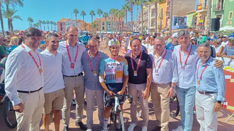 Jornada histórica con la salida en Villajoyosa de la etapa 9 de La Vuelta a España Jornada histórica con la salida en Villajoyosa de la etapa 9 de La Vuelta a España