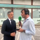 Juan Bravo, durante la entrevista con Rafa Latorre/ Rafa Sanz Del Río