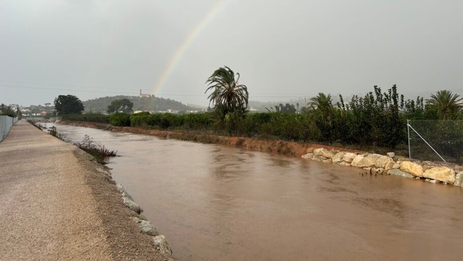 Canal interceptor de Les Basses en Alzira