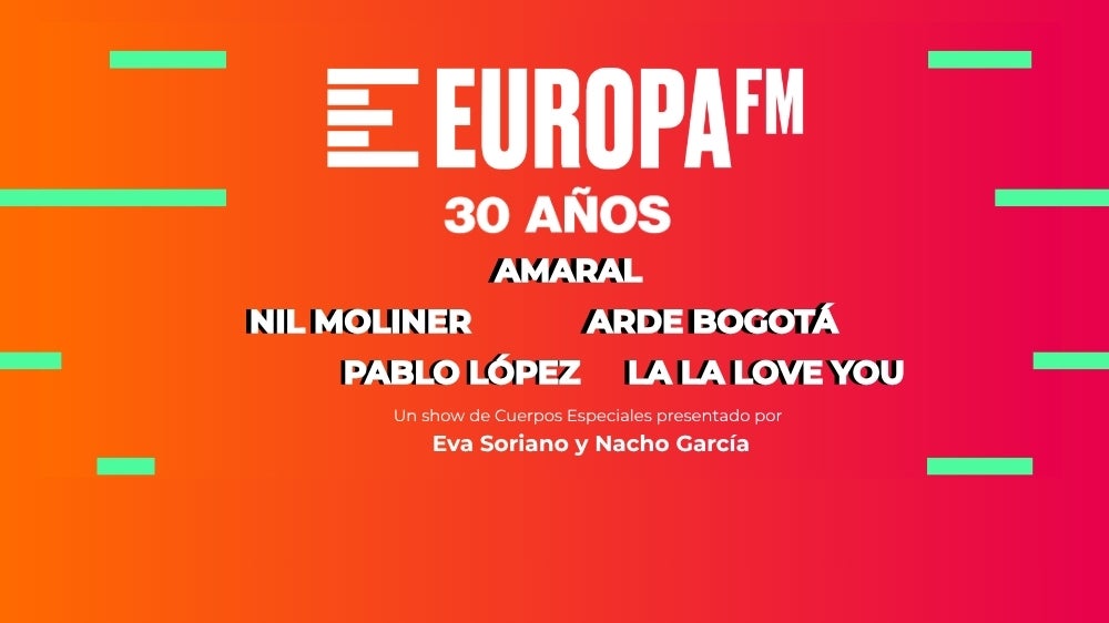 30 años Europa FM 30 años Europa FM