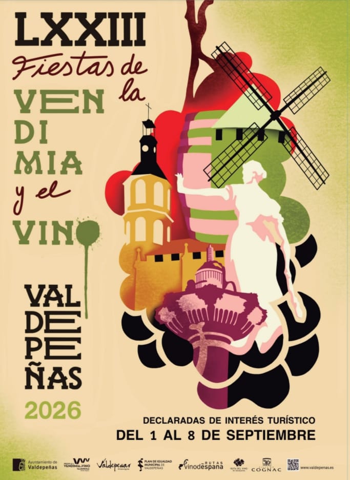 Valdepeñas inaugura hoy las LXXIII Fiestas de la Vendimia y el Vino Valdepeñas inaugura hoy las LXXIII Fiestas de la Vendimia y el Vino