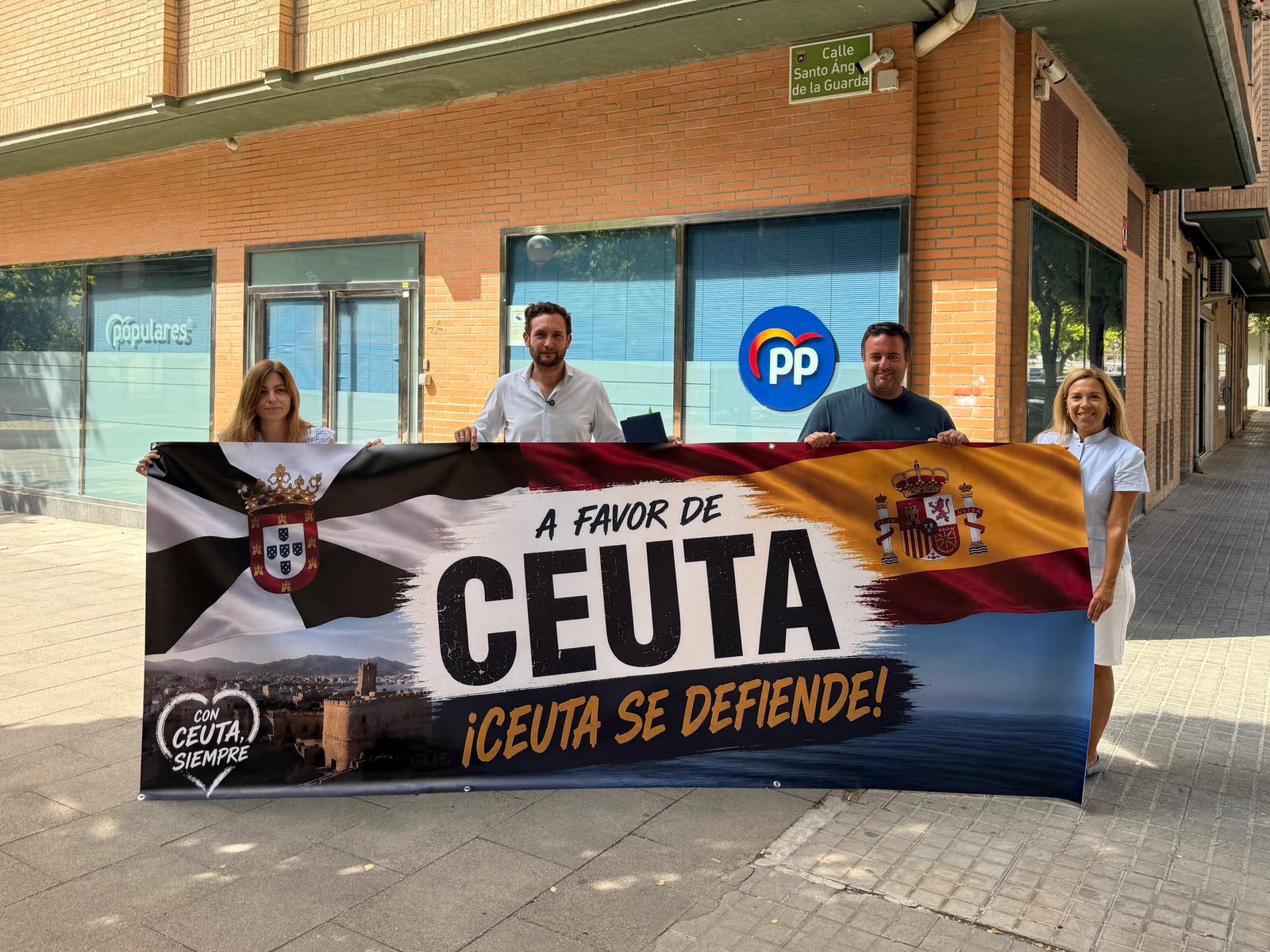 Claver anima al Alto Aragón a movilizarse y a "no dejar de lado" a los ceutíes Claver anima al Alto Aragón a movilizarse y a "no dejar de lado" a los ceutíes