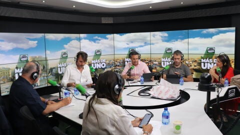Tertulia en M&aacute;s de uno con Rafa Latorre y Carlos Alsina