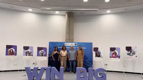 El Centro Oceanográfico de Málaga acoge WIN-BIG Women Ocean Champions, una exposición que reivindica el talento femenino de la Economía Azul El Centro Oceanográfico de Málaga acoge WIN-BIG Women Ocean Champions, una exposición que reivindica el talento femenino de la Economía Azul