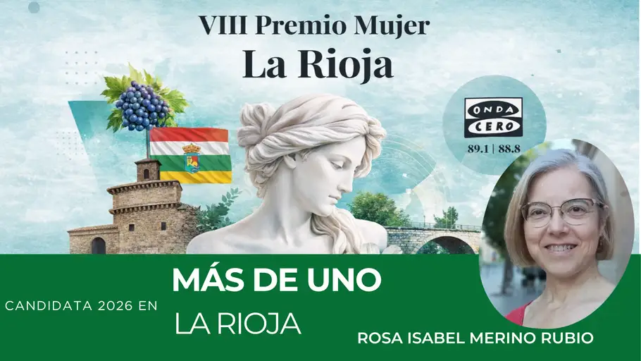 VIII Premio Mujer La Rioja, candidata Rosa Isabel Merino Rubio Candidata al VIII Premio Mujer La Rioja, Rosa Isabel Merino Rubio