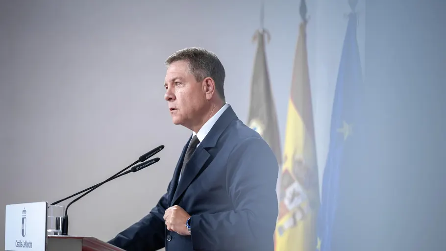 Emiliano García Page, presidente de Castilla-La Mancha.