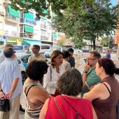 Raquel Ruz acusa a Juanma Moreno de “dar la espalda” a los vecinos del Zaidín desalojados de sus viviendas