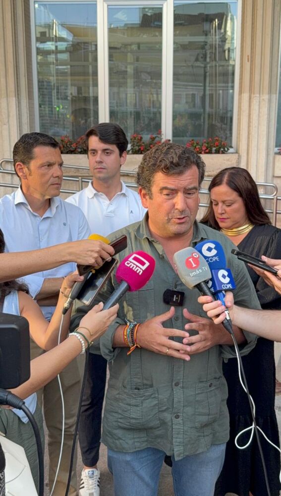 Ricardo Chamorro ha acudido a la concentración de Ciudad Real