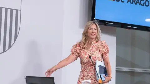 La vicepresidenta, Mar Vaquero, tras la reunión del Consejo de Gobierno La vicepresidenta, Mar Vaquero, tras la reunión del Consejo de Gobierno