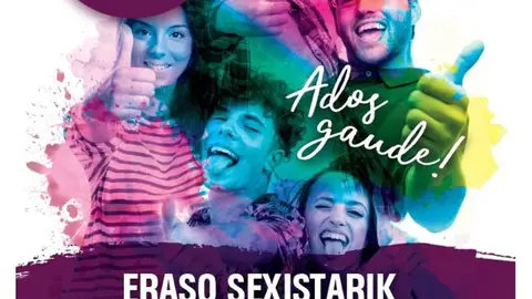 Campaña Emakunde contra agresiones sexistas durante las fiestas Campaña Emakunde contra agresiones sexistas durante las fiestas