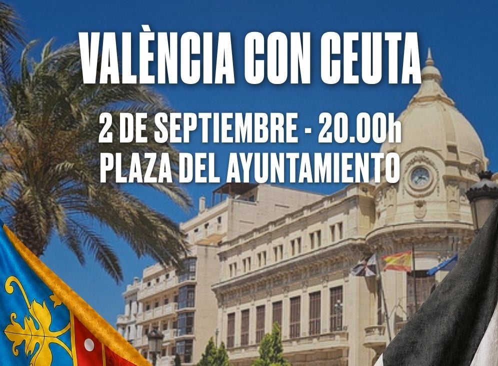 Manifestaciones y concentraciones en apoyo a Ceuta en la Comunitat Valenciana Manifestaciones y concentraciones en apoyo a Ceuta en la Comunitat Valenciana