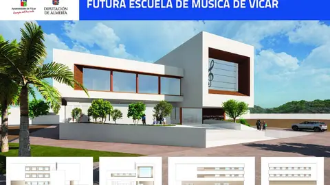 Adjudicadas las obras de la nueva Escuela de Música de Vícar, que podrá acoger a más de 500 alumnos Adjudicadas las obras de la nueva Escuela de Música de Vícar, que podrá acoger a más de 500 alumnos