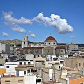 Vista panorámica de Crevillent. Vista panorámica de Crevillent.