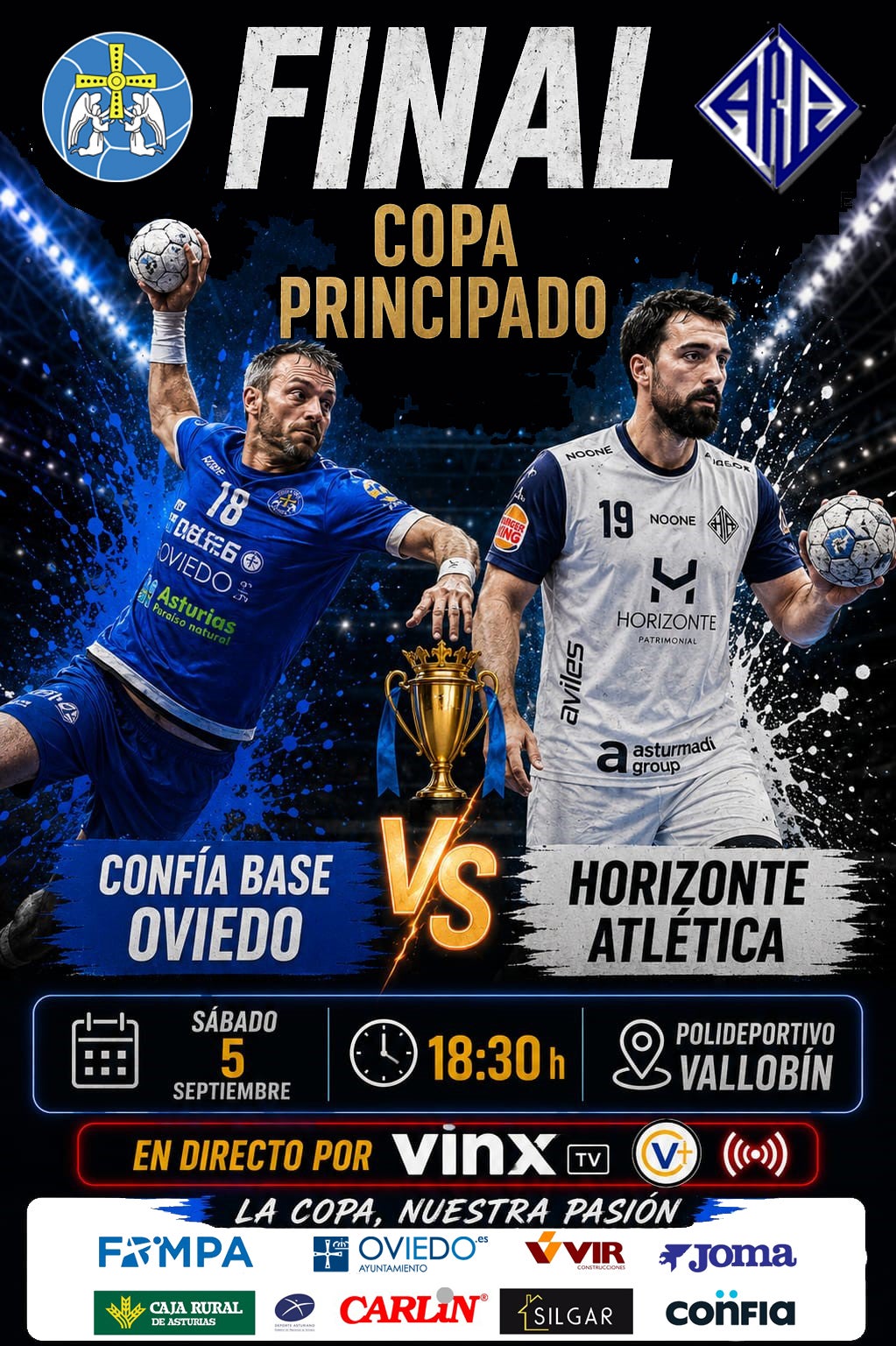 Confía y Avilesina se juegan la Copa Confía y Avilesina se juegan la Copa
