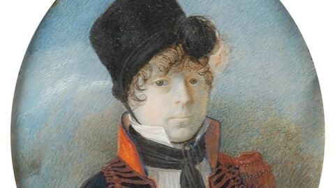 Retrato de Agustina de Arag&oacute;n en el Museo Cam&oacute;n Aznar