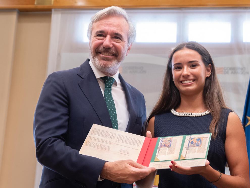 La oscense Inés Bergua recibirá la Medalla al Mérito Deportivo de Aragón La oscense Inés Bergua recibirá la Medalla al Mérito Deportivo de Aragón