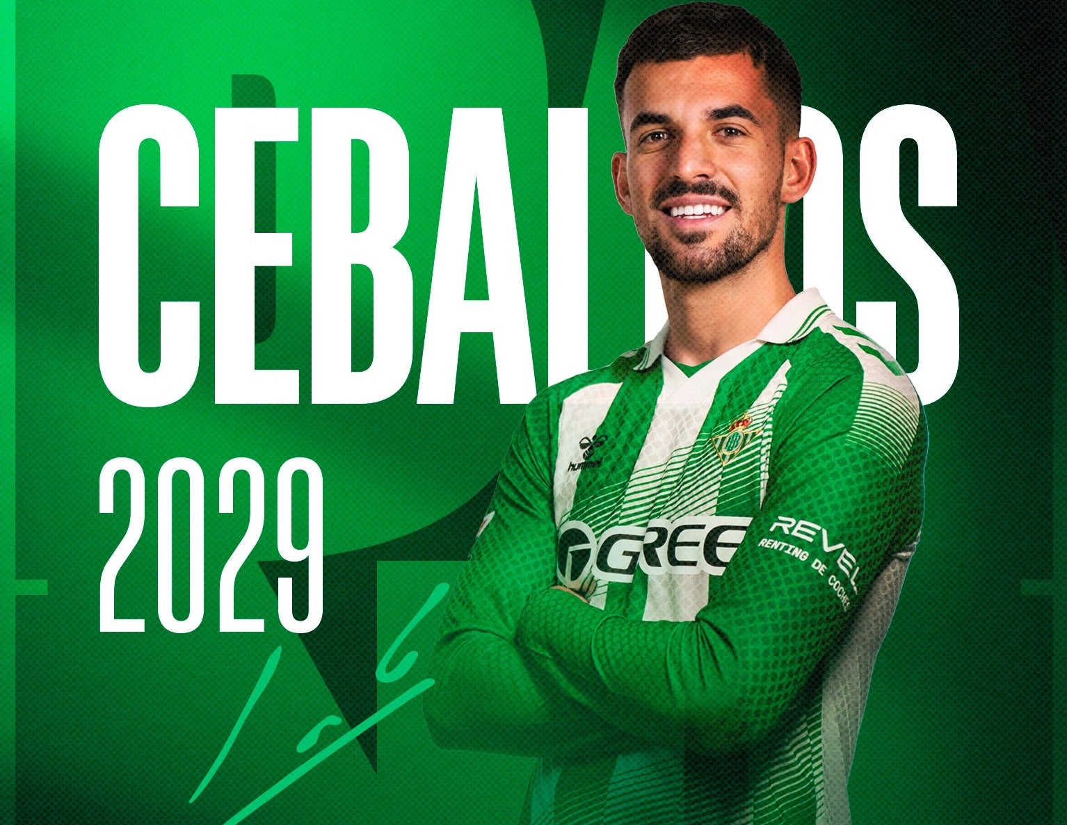 Ceballos: "Muy feliz de estar aquí" Ceballos: "Muy feliz de estar aquí"