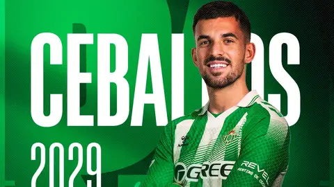 Ceballos: "Muy feliz de estar aquí" Ceballos: "Muy feliz de estar aquí"