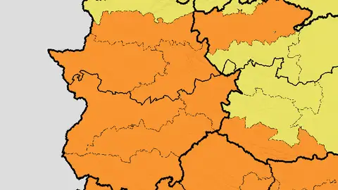Toda Extremadura estará este jueves en alerta naranja por altas temperaturas, salvo en el norte cacereño donde el aviso será amarillo Toda Extremadura estará este jueves en alerta naranja por altas temperaturas, salvo en el norte cacereño donde el aviso será amarillo