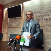 Francisco Delgado, portavoz de Gobierno en Valdepeñas Francisco Delgado, portavoz de Gobierno en Valdepeñas