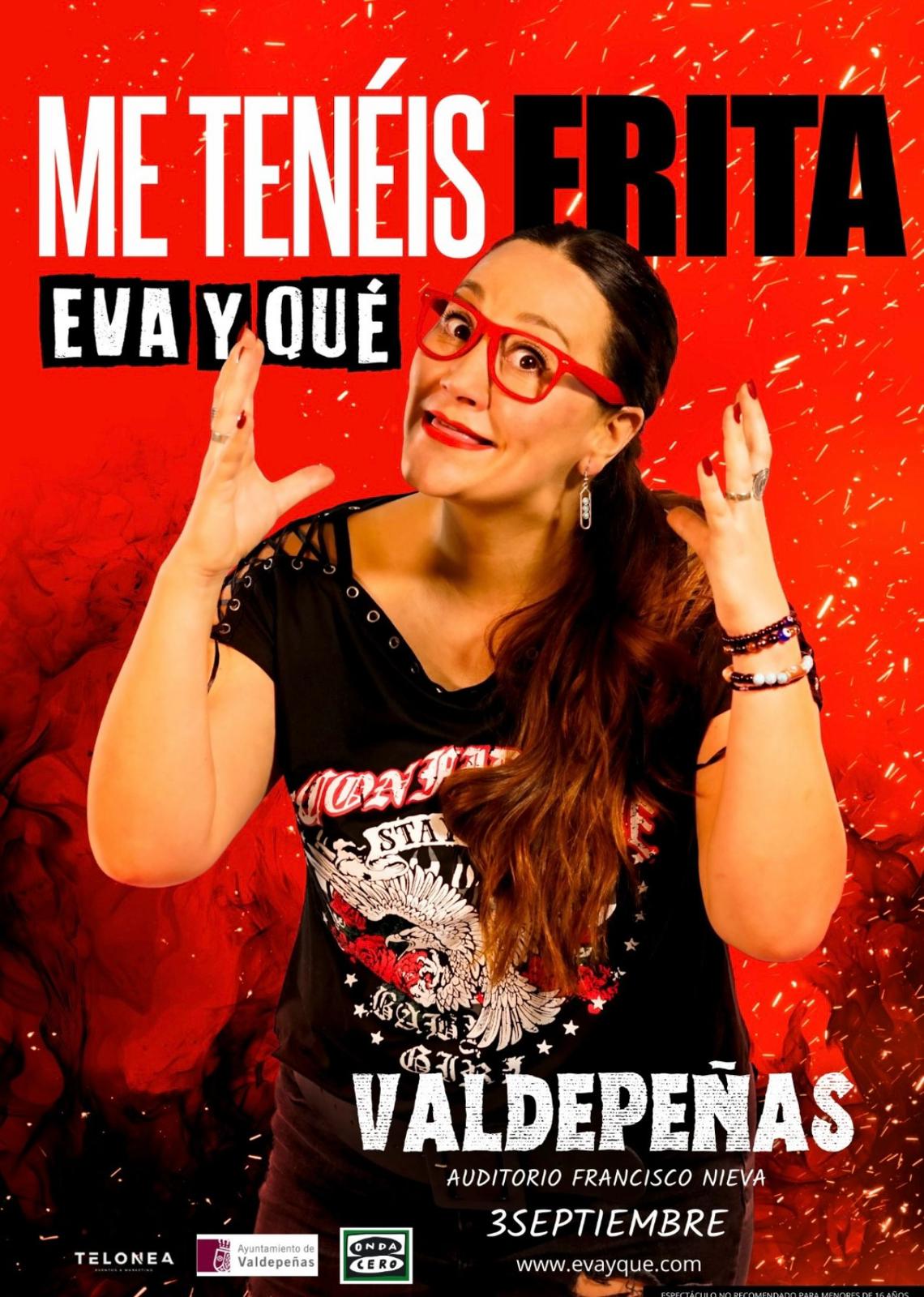 Eva y Qué llega a Valdepeñas de la mano de Onda Cero Eva y Qué llega a Valdepeñas de la mano de Onda Cero