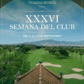 El Real Guadalhorce Golf reúne a Málaga en la 36ª Semana del club con 7 torneos 