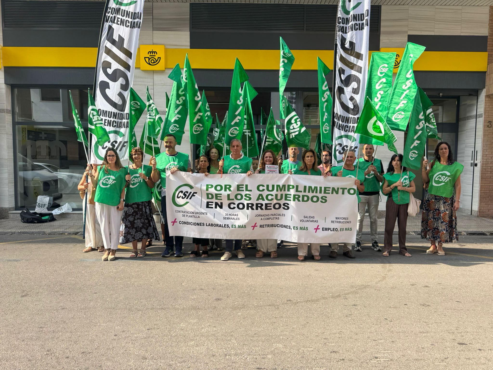 CSIF exige en Castellón más plantilla y empleo digno en Correos CSIF exige en Castellón más plantilla y empleo digno en Correos