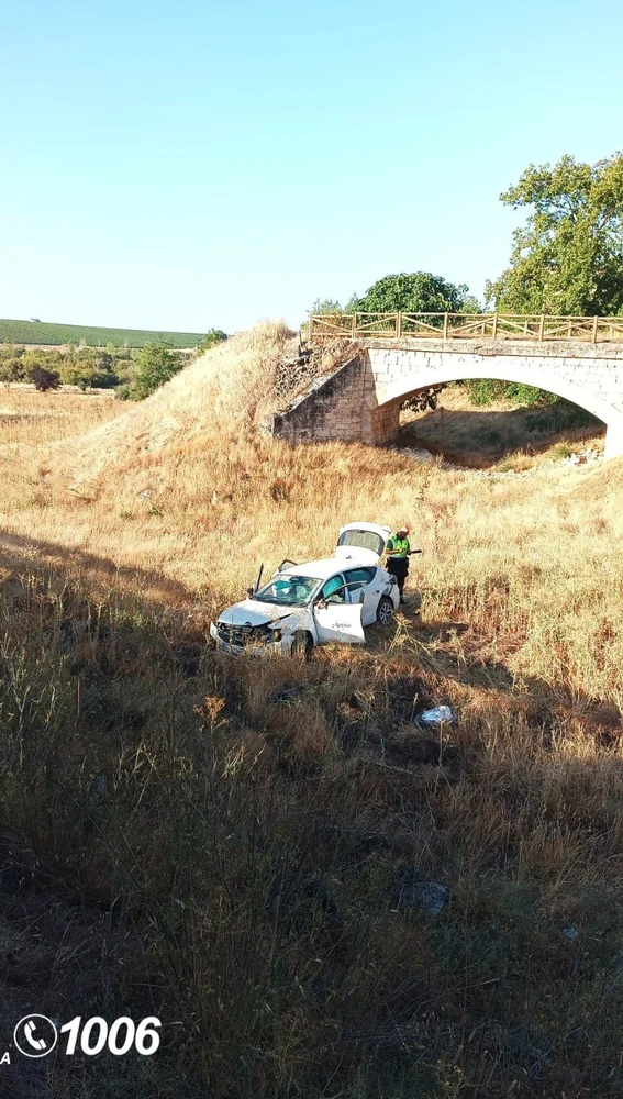 El vehículo accidentado El vehículo accidentado