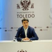 Juanjo Alcalde, portavoz del equipo de gobierno del Ayuntamiento de Toledo.