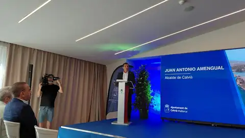 El alcalde de Calvià, Juan Antonio Amengual. El alcalde de Calvià, Juan Antonio Amengual.