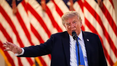 Donald Trump en un acto en Washington Donald Trump en un acto en Washington