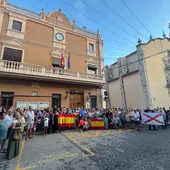 Concentración en apoyo a Ceuta en Guadassuar Concentración en apoyo a Ceuta en Guadassuar