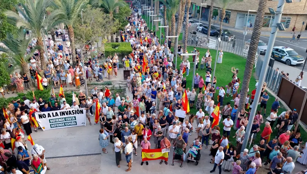 Villajoyosa Parque La Barbera Concentración Apoyo Ceuta Villajoyosa Parque La Barbera Concentración Apoyo Ceuta