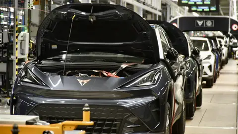 Vehículos en la cadena de montaje de la planta automovilística de SEAT, a 3 de junio de 2026, en Martorell, Barcelona Vehículos en la cadena de montaje de la planta automovilística de SEAT, a 3 de junio de 2026, en Martorell, Barcelona