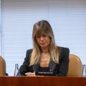 The wife of the President of the Government, Begoña Gomez, during the Commission of Inquiry on professorships and postgraduate programs of the Complutense University of Madrid and financing companies, in the Assembly of Madrid, on 13 November, 2024 in Madrid, Spain. The wife of the President of the Government, Begoña Gomez, during the Commission of Inquiry on professorships and postgraduate programs of the Complutense University of Madrid and financing companies, in the Assembly of Madrid, on 13 November, 2024 in Madrid, Spain.