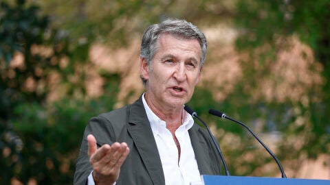 El presidente del PP, Alberto Núñez Feijóo, durante el acto de inicio del curso político del PP de Madrid El presidente del PP, Alberto Núñez Feijóo, durante el acto de inicio del curso político del PP de Madrid