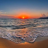 Atardecer en playa Giallonardo - Sicilia Atardecer en playa Giallonardo - Sicilia