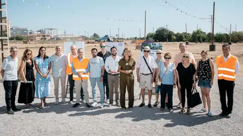 Las máquinas ya trabajan en Sensal Parc, el futuro gran pulmón verde de Castellón Las máquinas ya trabajan en Sensal Parc, el futuro gran pulmón verde de Castellón