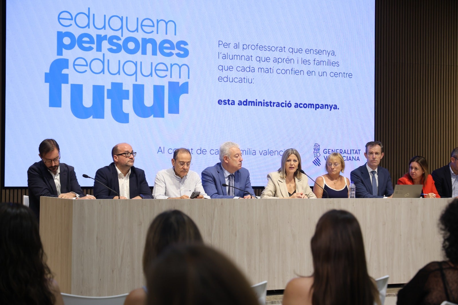 Educació aplicará su plan de mejoras haya o no consenso con los sindicatos Educació aplicará su plan de mejoras haya o no consenso con los sindicatos